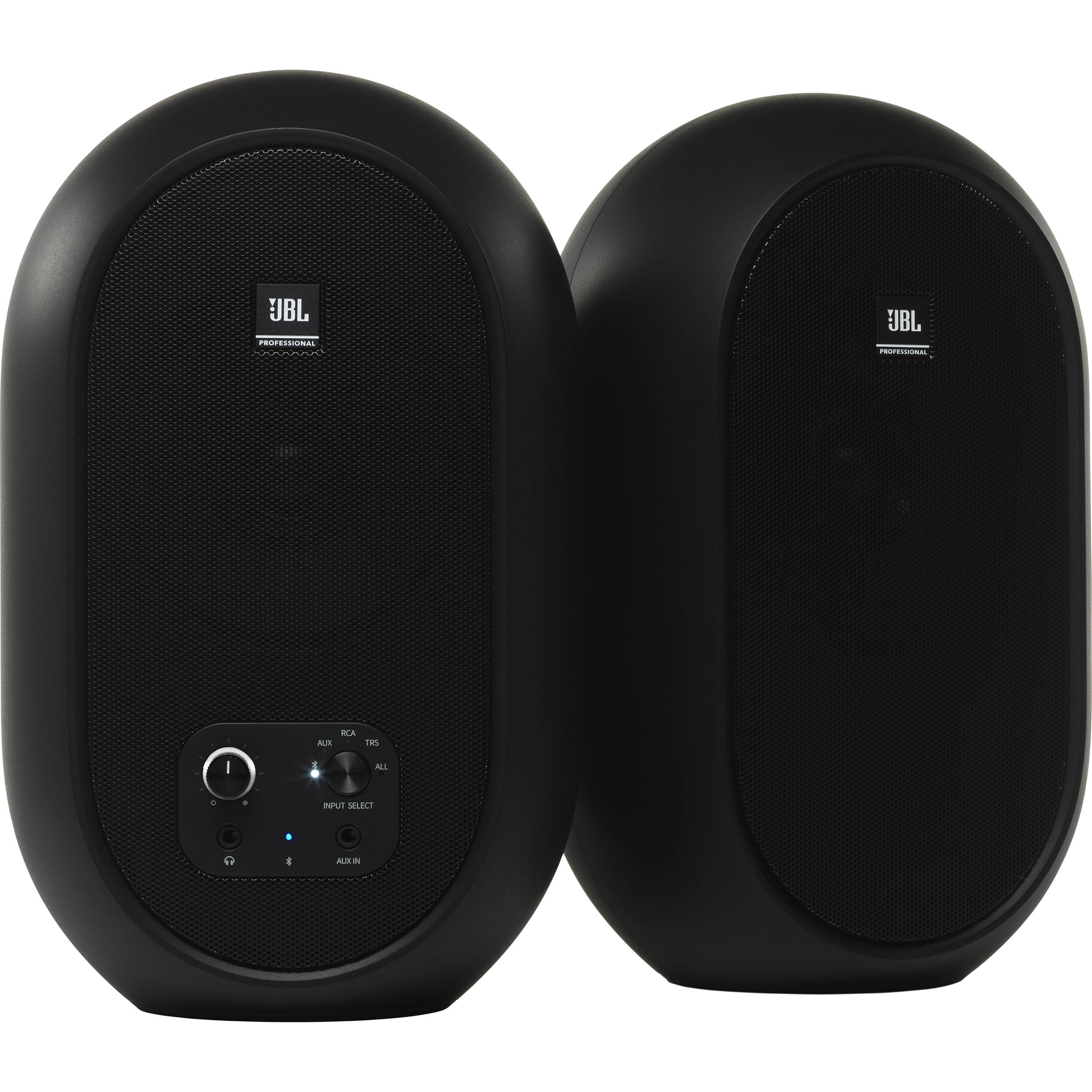 Jbl 1 Series 104-BT Compact Powered Desktop Reference Monitors with Bluetooth (Black Matte)